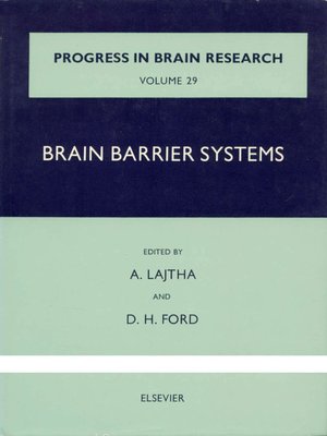 cover image of Brain Barrier Systems
